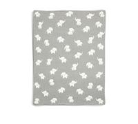 Mamas & Papas Welcome to the World Knitted Shawl Grey