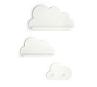 Mamas & Papas White Cloud Shelves and Coat Hook Set