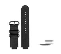 MAMA'S PEARL 16mm Fit For Casio Ga900 Ga700 GA-110 GA-100 GA-120 Breathable Watch Strap For G-SHOCK Nylon Watchband Stainless Steel Buckle Bracelet(Black black buckle)