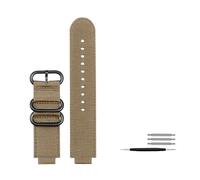 MAMA'S PEARL 16mm Fit For Casio Ga900 Ga700 GA-110 GA-100 GA-120 Breathable Watch Strap For G-SHOCK Nylon Watchband Stainless Steel Buckle Bracelet(Khaki black buckle)