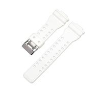 MAMA'S PEARL 16mm Silicone Strap Fit For G-Shock GA-100/110/120/140/200/400/700 GD-100/110/120 G-8900 GLS-100 Men Black Gold Watch Band