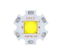 MAMA'S PEARL 1pcs CREE 18W 30W Flashlight Lamp Beads XHP50.2 XHP70.2 LED Diodes DC6V DC12V Generation White 6500K 20mm Copper PCB DIY(18W 6V XHP50.2)