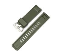 MAMA'S PEARL 23mm Rubber Strap Fit For Casio Pro Trek PRW-6900 PRW-6800 PRW-3400 Quick Release Men Sport Waterproof TPU Replace Watch Band Belt(Green)