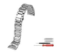 MAMA'S PEARL 23mm Stainless Steel Watchbands Fit For Cartier Fit For Calibre W7100015 W7100041 W7100037 Metal Watch Bracelets Men Women Strap(Silver)