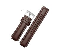 MAMA'S PEARL 24 * 16MM Dir For TIMEX Canvas Convex Strap Male Compass Bracelet T2N721 T2N720 TW2T76500 TW2T76300 Series Nylon Watchband(P06-Dark brown-S)