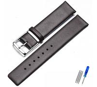 MAMA'S PEARL Leather Watch Strap Fit For CK K2G211K2G231K2Y211K2Y231 Watchband Chain Buckle Men And Women 16mm 18mm 20mm 22mm Bracelet(White Light Pur,16mm)