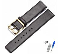 MAMA'S PEARL Leather Watch Strap Fit For CK K2G211K2G231K2Y211K2Y231 Watchband Chain Buckle Men And Women 16mm 18mm 20mm 22mm Bracelet(Violet Fog,20mm)