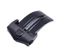 MAMA'S PEARL Stainless Steel Folding Buckle 18mm 20mm Fit For TAG Fit For Heuer Fit For CARRERA Folding Clasps Silicone Leather Strap Clasp Watch Accessories Watch Accessories(Black,20mm)