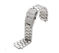 MAMA'S PEARL Stainless Steel Watchband For GST-B200 GST-B200D Series Watches Men's Strap 24 * 16mm Lug End Silver Black Bracelet(Silver)