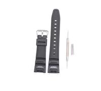 MAMA'S PEARL Watch Strap Fit For Casio Fit For G-SHOCK SGW-100 Sgw100 Watch Band Resin Sport Waterproof Replacement Bracelet(Silver buckle)