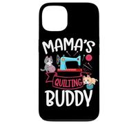 Mama's Quilting Buddy Quilt Makers Cat Lover Sewing Case for iPhone 13