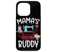 Mama's Quilting Buddy Quilt Makers Cat Lover Sewing Case for iPhone 13 Pro