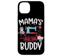 Mama's Quilting Buddy Quilt Makers Cat Lover Sewing Case for iPhone 14 Plus