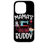 Mama's Quilting Buddy Quilt Makers Cat Lover Sewing Case for iPhone 14 Pro