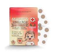 MAMA'S Scratch Patch - Hypoallergenic Bandage Healing Patches for Scrapes, Blisters, and Minor Cuts - Easy Peel, Fast Healing, Gentle on Sensitive Skin, Kid-Friendly Relief and Protection (30 Patches)