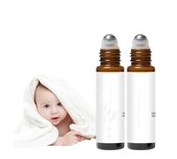 Mamas Teether: Teething Roller, Mamas Teether Teething Relief Roller All-Natural, Teething Roller,Essential Oil Massage Roller,Natural Gentle Relief Roller (B-2PC)