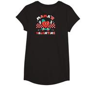 Mamas Valentine Heart Skate Valentines Day Toddler Boys Kids T-Shirt