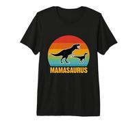 Mamasaurus Funny Dinosaur T-Rex Mother's Day Mama Mommy mom Premium T-Shirt