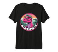 Mamasaurus T Rex Dinosaur Mom Mama Saurus Mother's Day Premium T-Shirt