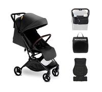 MAMAZING Lightweight Baby Travel Stroller with Carbor Fiber Frame, Compact & Airplane-Friendly, One-Handed Folding Design, 11.6 lbs, Perfect for Toddlers, Organizer & Cushion Included, Jet