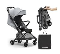 MAMAZING Ultra Air X Travel Stroller - Ultra-Lightweight Under 10 lbs, Carbon Fiber Frame & Airplane Friendly, Lightweight Stroller with Reclining Seat, UPF 50+ Canopy & Travel Bag