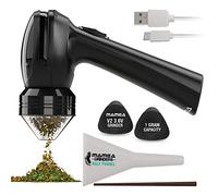 Mamba Electric Herb Grinder - USB Rechargeable Electric Grinder, Original 1g Black Metal, Small Portable Metal & Spice Mill for The Kitchen.
