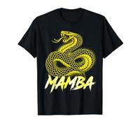 Mamba Snake Black Serpent Venomous Value Graphic T-Shirt, Men, Black, S