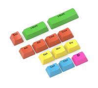 MAMBASNAKE 13 Keys PBT Dye Sublimation Keycap Set, OEM Profile, Custom Keycap for 61/68/87/98/104 Mechanical Keyboard, CMD Opt Key for Mac, Compatible with Cherry Gateron Kailh MX Switches