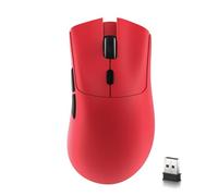 MAMBASNAKE × Attack Shark R1 59g Tri-mode lightweight Wireless Gaming Mouse, 2.4GHz/Bluetooth/Wired Connectivity, 5 Programmable Buttons,6 Adjustable DPI up to 18000,PixArt PAW3311-Red