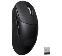 MAMBASNAKE ATTACK SHARK X8PLUS Wireless Gaming Mouse, PixArt PAW3395PRO Sensor, 40000DPI, BT/2.4G Wireless/Wired, 55g Superlight Mouse with Grip Tape, 200Hrs Battery, for PC/Xbox/PS/Mac (Black)