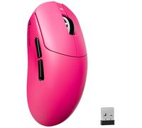 MAMBASNAKE ATTACK SHARK X8PLUS Wireless Gaming Mouse, PixArt PAW3395PRO Sensor, 40000DPI, BT/2.4G Wireless/Wired, 55g Superlight Mouse, 200Hrs Battery,Dual-Layer PTFE Feet, for PC/Xbox/Mac (BerryRed)