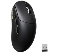 MAMBASNAKE ATTACK SHARK X8PLUS Wireless Gaming Mouse, PixArt PAW3395PRO Sensor, 40000DPI, BT/2.4G Wireless/Wired, 55g Superlight Mouse, 200Hrs Battery,Dual-Layer PTFE Feet, for PC/Xbox/PS/Mac (Black)