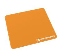 MAMBASNAKE CM02 eSports Gaming Mouse Pad, Water Resistant Coating Large Mouse Mat, Heavy Textured Smooth Control Surface, Non-Slip Base, Micro-Knit Stitched Edges, 450x400x4mm - Orange