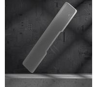 MAMBASNAKE Ergonomic Wrist Rest for 98-Key Compact 94% Keyboard-Acrylic Keyboard Wrist Support Pad-Premier Clear Acrylic - Anti-Slip Feet-Cushion Support Pad for Office/Gaming/Typing/Laptop