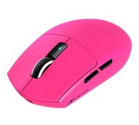MAMBASNAKE x ATTACK SHARK G3 Wireless Gaming Mouse, 59g Lightweight Mice, PAW3311 Optical Sensor, 25,000 DPI, Bluetooth/2.4G/USB-C, 5 Programmable Buttons,500mAh Battery for for PC/Xbox/Mac-Berry Red