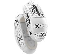 MAMBASNAKE x ATTACK SHARK G3 Wireless Gaming Mouse, 59g Lightweight Mice, PAW3311 Optical Sensor, 25,000 DPI, Bluetooth/2.4G/USB-C, 5 Programmable Buttons,Grip Tape,500mAh for for PC/Mac-White