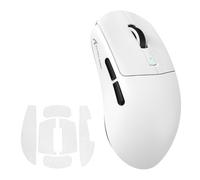 MAMBASNAKE x ATTACK SHARK R6 39g SUPERLIGHT Mouse with Grip Tape, PixArt PAW3950MAX Gaming Sensor, Wireless 8K, MCU Nodic 52840, BT/2.4G/Wired Gaming Mouse, Adjustable DPI 42000, for Win11/Xbox/PS/Mac