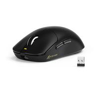 MAMBASNAKE X ATTACK SHARK X8SE 55g Ultralight Wireless Gaming Mouse-Up to 25000 DPI,PixArt PAW3311 Sensor,Tri-mode BT/2.4G/USB-C,80M Clicks,40G Acceleration,500mAh Battery,Web Driver,for Win/Mac-Black