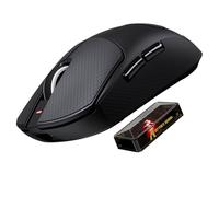 MAMBASNAKE x ATTACK SHARK X8ULTRA 8000Hz Wireless Gaming Mouse, 55g SUPERLIGHT, 42000 DPI, PAW3950MAX Sensor, Nordic 52840, Ice-feel Coating, WEB Config, BT/2.4G/Wired, Ideal for Large Hands, Black