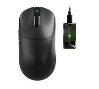 MAMBASNAKE X ATTACKSHARK X8ULTIMATE Wireless Gaming Mouse,PAW3950MAX Sensor,8K Polling Rate,59g Ultra-Light for Medium/Large Hands,Tri-Mode BT/2.4G/Type-C,42000 DPI,800mAh,Web Driver,for PC/MAC-Black