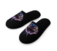 Mambasnakes Snakes Warm Mens Slippers Slip On Soft Fleece House Shoes Winter Indoor Outdoor