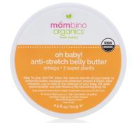MÁMBINO Organics Mambino Organics Oh Baby! Anti-Stretch Belly Butter, Omega + 7 Super Plants, 2.5 Ounce 2.5oz