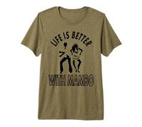 Mambo Dance T-Shirt Mambo Dancer Dance Couple Dance Gift Idea Premium T-Shirt