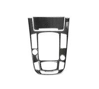 MAMEFVBB Central Control Trim for A4L A5 2009-2016 Q5 2010-2018 Car Carbon Fiber Center Console Geared Shift Panel Cover Trim Auto Accessories Car Interior Trim(Type c)