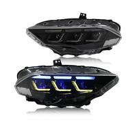 MAMEFVBB For Mustang 2018 2019 2020 2021 2022 Car Headlights Assembly RGB Projector Plug and play