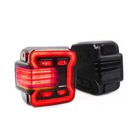 MAMEFVBB Rear Tail Light 2PCS LED Taillights Euro Version Tail Lights Reverse Brake Running Turn Signal For Jeep For Wrangler JK 2007-2017(USA VERSION PLUG)