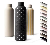 MAMEIDO Insulated Water Bottle 750 ml (Midnight Muse) | 12h hot/24h cold, leakproof & BPA-free, for carbonated drinks, metal water bottle for sports, school, office & outdoor use
