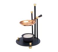 MaMeMi Brand Quality Adjustable Height 16 cm with Copper Pans and Tea Light