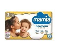 Mamia Newborn Size 3 Nappies 56 Pack