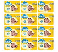 Mamia Size 1 Nappies Newborn 24 Pack(Pack of 12)